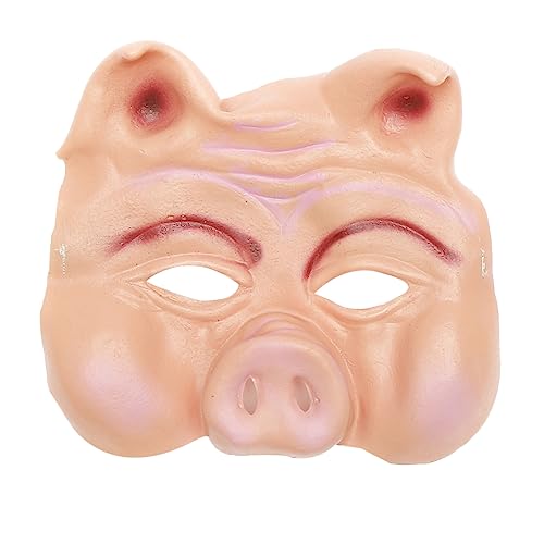 UPKOCH Maskerade-Maske halloween maske halloween-maske halbgesichtsmaske Maskenball Fingerpuppen für Babys tierisches Schwein Die tierische Maske tierische Schweinemaske Emulsion bilden von UPKOCH