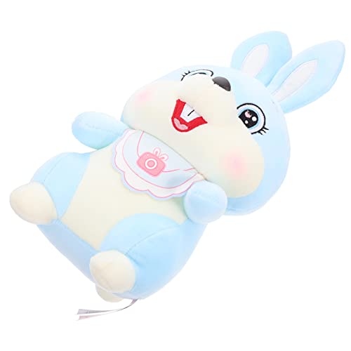 UPKOCH Maskottchen -Stoffpuppe entzückendes Stoffkaninchen Süßes Stofftier dekorativer ausgestopfter Hase Kinderspielzeug Kuscheltiere Spielzeughase PP Baumwolle Blue UPKOCH Maskottchen -Stoffpuppe entzückendes Stoffkaninchen Süßes Stofftier dekorativer ausgestopfter Hase Kinderspielzeug Kuscheltiere Spielzeughase PP Baumwolle Blue von UPKOCH
