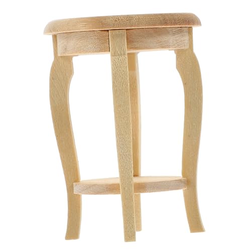 UPKOCH Maßstab Handgefertigter Kleiner Holzschemel für Puppenhaus Dekoration Sicher und Langlebig für Miniatursammler UPKOCH Maßstab Handgefertigter Kleiner Holzschemel für Puppenhaus Dekoration Sicher und Langlebig für Miniatursammler von UPKOCH