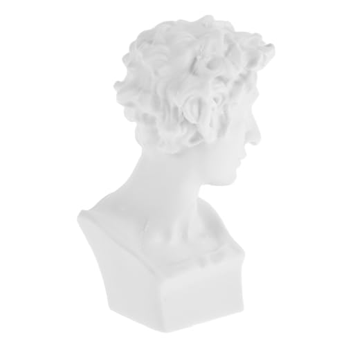 UPKOCH Maßstab Harz Deko Puppenhaus Zubehör Weiß David Figur Kunstsammlung für Regal Schreibtisch Wohnkultur UPKOCH Maßstab Harz Deko Puppenhaus Zubehör Weiß David Figur Kunstsammlung für Regal Schreibtisch Wohnkultur von UPKOCH