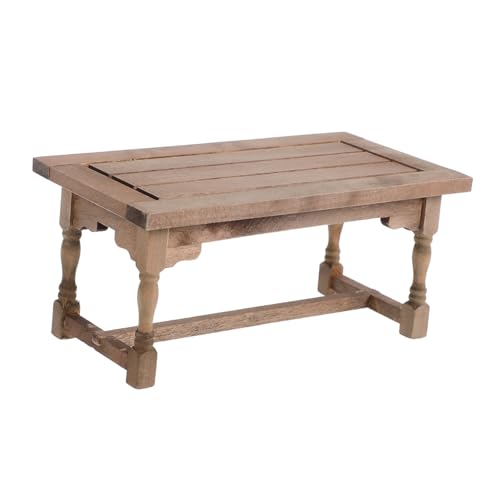 UPKOCH Maßstab Holzmodell Kleiner Tisch für Küchen Dekoration und Puppenhaus Zubehör UPKOCH Maßstab Holzmodell Kleiner Tisch für Küchen Dekoration und Puppenhaus Zubehör von UPKOCH