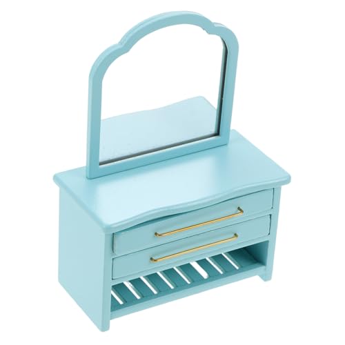 UPKOCH Maßstab Puppenhaus Deko Nachhaltig Langlebig Tragbar für Puppen Makeup Station von UPKOCH