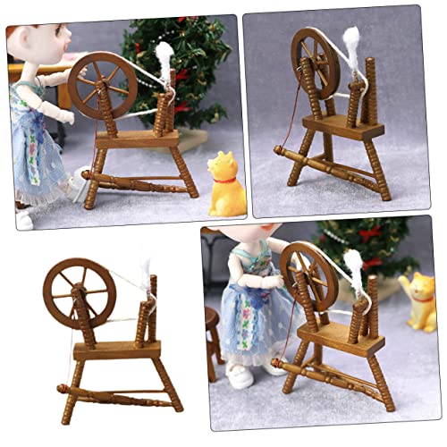 UPKOCH Maßstab Puppenhaus Möbel Vintage Dekoration Kleines Deko Accessoire für Puppenhaus Sammler und Miniaturspielzeug von UPKOCH