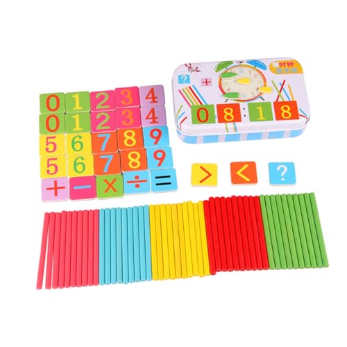 UPKOCH Mathematik-lernspielzeug-Set Für Kinder Taschenrechner Mathematik Zählen Mathematik Fidgets Frühe Lernhilfe Einfach Zu Bedienen von UPKOCH