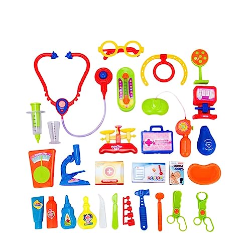 UPKOCH Medizinisches Spielzeug Für Kinder Arztkoffer Für Kleinkinder Medizinisches Set Für Kinder Medizinisches Spielzeugset Arztkoffer Für Kinder Arztkoffer Vorgeben Spielzeuge Cosplay von UPKOCH