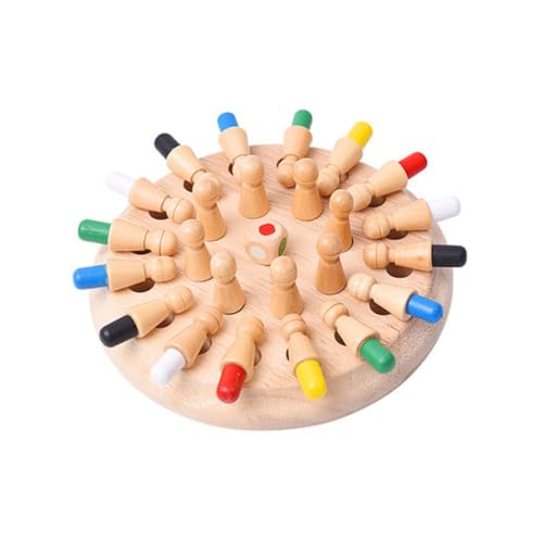 UPKOCH Memory Schachspiel aus Hochwertigem Holz Interaktives Lernspielzeug Gedächtnis und Konzentration für Erwachsene Geeignet Langlebig und Schadstofffrei UPKOCH Memory Schachspiel aus Hochwertigem Holz Interaktives Lernspielzeug Gedächtnis und Konzentration für Erwachsene Geeignet Langlebig und Schadstofffrei von UPKOCH