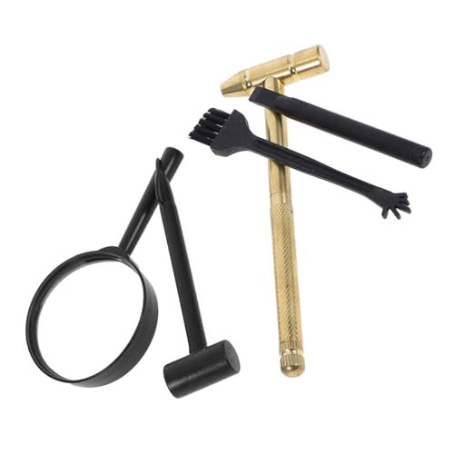 UPKOCH Metallhammer Meißel Pinsel und Lupe für Archäologie Stem Lernspielzeug Robustes Archäologie Werkzeugset für Kreative UPKOCH Metallhammer Meißel Pinsel und Lupe für Archäologie Stem Lernspielzeug Robustes Archäologie Werkzeugset für Kreative von UPKOCH