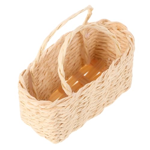 UPKOCH Mini-Aufbewahrung skorb Mini Korb einkaufskorb Mini Mini Wäschekorb Spielzeughaus Miniaturkörbe für Puppenhaus Puppenhaus-Lebensmittelkorb Bast Beige UPKOCH Mini-Aufbewahrung skorb Mini Korb einkaufskorb Mini Mini Wäschekorb Spielzeughaus Miniaturkörbe für Puppenhaus Puppenhaus-Lebensmittelkorb Bast Beige von UPKOCH