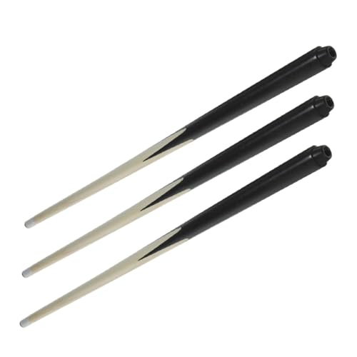 UPKOCH Kinder Pool-Stick Set 3pcs Kurze Billard Queue Snooker Queue Pool Tisch Spielzeug von UPKOCH