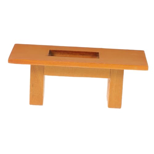 UPKOCH Mini-Couchtischmodell Puppenstubenmöbel Miniatur Mini-Puppenhausmöbel puppenhaus Wohnzimmer möbel Mini-Teetisch kleines Tischmodell Puppenhaus-Möbeltisch Mini-Tisch hölzern Orange UPKOCH Mini-Couchtischmodell Puppenstubenmöbel Miniatur Mini-Puppenhausmöbel puppenhaus Wohnzimmer möbel Mini-Teetisch kleines Tischmodell Puppenhaus-Möbeltisch Mini-Tisch hölzern Orange von UPKOCH