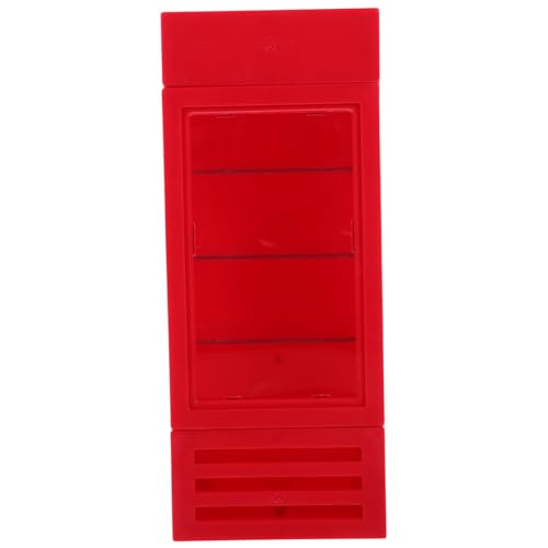 UPKOCH Mini Gefrierschrank Kleiner Kühlschrank Für Puppenmöbel Dekoration Puppenhaus Kühlschrank Modell Miniatur Kühlschrank Mini Kühlschrank Für Puppen Mini von UPKOCH