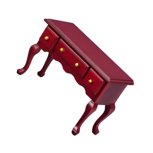 UPKOCH Eleganter Miniatur-Schreibtisch Aus Holz Im Maßstab 112 Für Puppenhaus Kinderspielzeugmöbel Modell Schlafzimmerdekor UPKOCH Eleganter Miniatur-Schreibtisch Aus Holz Im Maßstab 112 Für Puppenhaus Kinderspielzeugmöbel Modell Schlafzimmerdekor von UPKOCH
