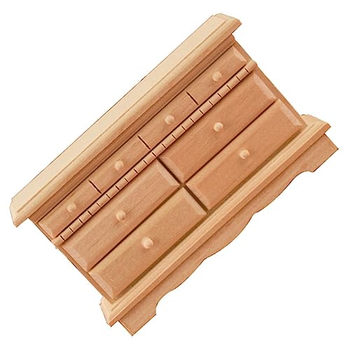 UPKOCH Mini Holzschrank Modell für Puppenhaus Lifelike Möbel Accessoire Hochwertige Holzverarbeitung Dekoration UPKOCH Mini Holzschrank Modell für Puppenhaus Lifelike Möbel Accessoire Hochwertige Holzverarbeitung Dekoration von UPKOCH