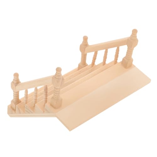 UPKOCH Spielzeug-minitreppe Miniatur-holztreppen-handlauf Für Die Fantasie Von Jungen Und Mädchen UPKOCH Spielzeug-minitreppe Miniatur-holztreppen-handlauf Für Die Fantasie Von Jungen Und Mädchen von UPKOCH