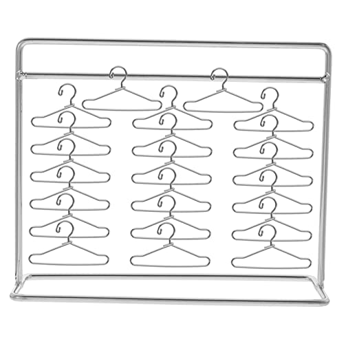 UPKOCH Mini Kleiderbügel Set für Puppen Teiliges Zubehör für Puppenhaus Möbel aus Robustem zum Aufhängen von Puppenkleidung für zu Weihnachten und Geburtstagen UPKOCH Mini Kleiderbügel Set für Puppen Teiliges Zubehör für Puppenhaus Möbel aus Robustem zum Aufhängen von Puppenkleidung für zu Weihnachten und Geburtstagen von UPKOCH