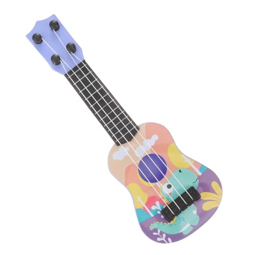 UPKOCH Mini Plastik Gitarre Spielzeug Für Junge Mädchen Simulierte Ukulele Lerninstrument Für Kleinkinder Geeignet Für Anfänger Sicher Und Robust Für Partys Und Musikalische von UPKOCH