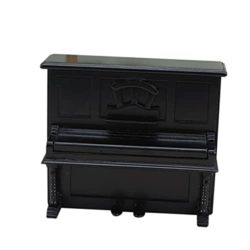 UPKOCH Mini-Piano-Modell für kinderspielzeug puppenstubenmöbel Retro Klavier Handwerkliches Geschick Holz Klavier Puppenhausklavier Black UPKOCH Mini-Piano-Modell für kinderspielzeug puppenstubenmöbel Retro Klavier Handwerkliches Geschick Holz Klavier Puppenhausklavier Black von UPKOCH