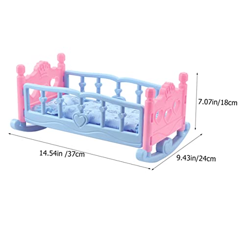 UPKOCH Mini Puppenbett mit Realistischer Form und Feinen Details Geeignet für Puppenhäuser und Rollenspiele Sicheres Mädchen Kreatives für Kinderzimmer Dekoration UPKOCH Mini Puppenbett mit Realistischer Form und Feinen Details Geeignet für Puppenhäuser und Rollenspiele Sicheres Mädchen Kreatives für Kinderzimmer Dekoration von UPKOCH