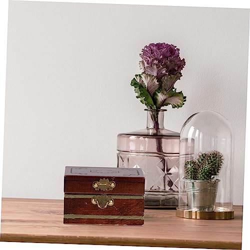 UPKOCH Mini Schmuckkästchen aus Holzlegierung mit Verarbeitung Realistische Miniatur Dekoration für Puppenhaus und Schmuckaufbewahrung Kleines Ornament für Mädchen und Sammler von UPKOCH
