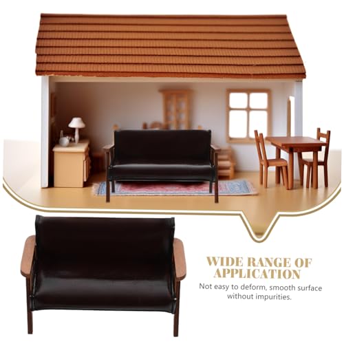 UPKOCH Mini-Sofa Puppenhaus-Sessel Miniatur Puppenhaus Haus winzig Möbel Stuhl Zubehör für Puppenstubensessel Mini -Couch Ministühle für Puppen Leder UPKOCH Mini-Sofa Puppenhaus-Sessel Miniatur Puppenhaus Haus winzig Möbel Stuhl Zubehör für Puppenstubensessel Mini -Couch Ministühle für Puppen Leder von UPKOCH