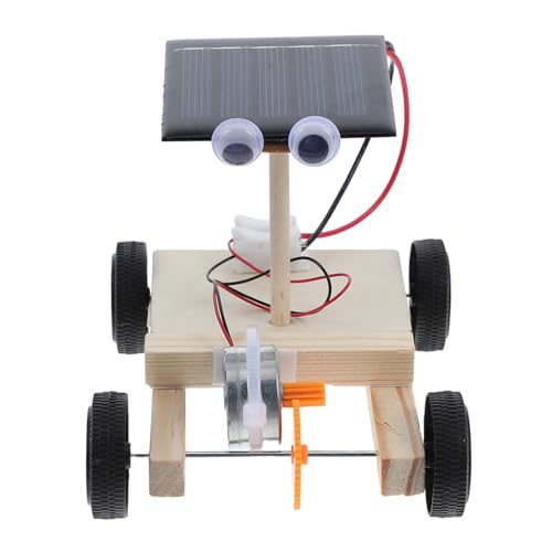 UPKOCH Mini Solarbetriebenes Auto Spielzeugset für DIY Solarauto Bausatz Kreativität und Praktischen Fähigkeiten für Lernspiele und Stem Projekte von UPKOCH