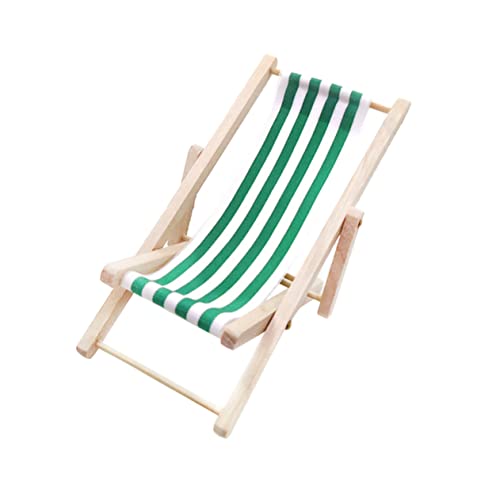 UPKOCH Mini Strandliegestuhl Modell Für Puppenhaus Grüner Klappstuhl Als Dekoration Für Miniaturspielzeug Und DIY Projekte UPKOCH Mini Strandliegestuhl Modell Für Puppenhaus Grüner Klappstuhl Als Dekoration Für Miniaturspielzeug Und DIY Projekte von UPKOCH