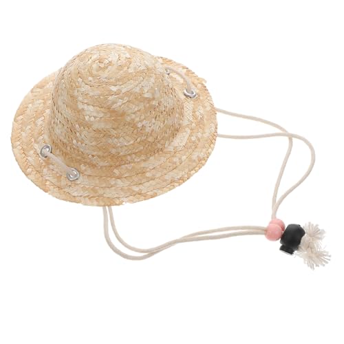 UPKOCH Mini Strohhut für Dekoration Kleiner Sonnenhut für Puppen und Haustiere Leicht und Sicher für DIY Kostüme und Kreative Fotoshootings UPKOCH Mini Strohhut für Dekoration Kleiner Sonnenhut für Puppen und Haustiere Leicht und Sicher für DIY Kostüme und Kreative Fotoshootings von UPKOCH