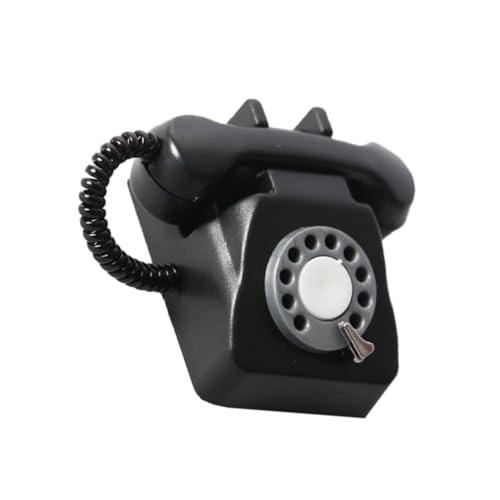 UPKOCH Mini Retro Telefon Für Puppenhaus Und Maßstab Dekoratives Zubehör Für Miniatur-szenen Leicht Und Platzsparend Spielzeug von UPKOCH