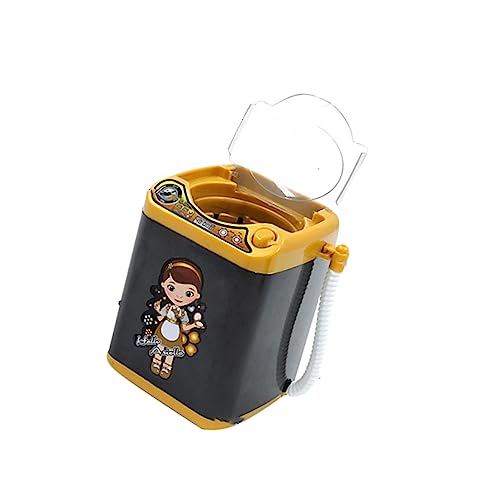UPKOCH Mini Waschmaschine für Simulierte Haushaltsgerät für Mädchen Batteriefrei Schwarz Miniatur Waschmaschine mit Wasserfunktion für Kreatives Rollenspiel UPKOCH Mini Waschmaschine für Simulierte Haushaltsgerät für Mädchen Batteriefrei Schwarz Miniatur Waschmaschine mit Wasserfunktion für Kreatives Rollenspiel von UPKOCH