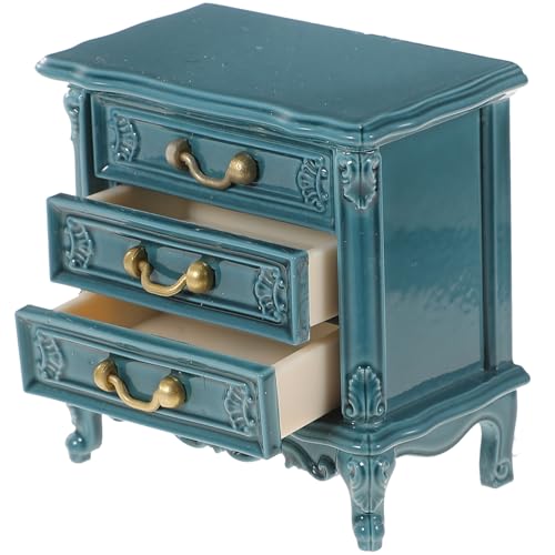 UPKOCH Mini-brustspielzeug Miniatur -küchenzubehör Puppenhausschrank Artikel Mini-hausvitrine Puppenhaus-schrankregal Ding Schrankornament Miniaturen Schminktisch Kommode Tür Plastik Blue UPKOCH Mini-brustspielzeug Miniatur -küchenzubehör Puppenhausschrank Artikel Mini-hausvitrine Puppenhaus-schrankregal Ding Schrankornament Miniaturen Schminktisch Kommode Tür Plastik Blue von UPKOCH
