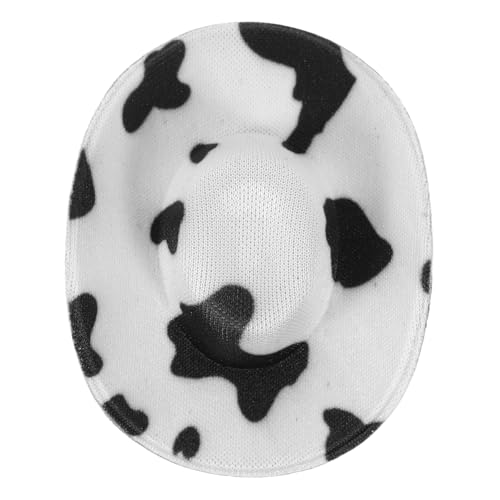 UPKOCH Mini-cowboyhut Kleiner Cowboyhut Mini-Cowboy-Hut Puppenhut Kleiner Cowgirlhut Mini-Hut Mit Verzierung Eva von UPKOCH