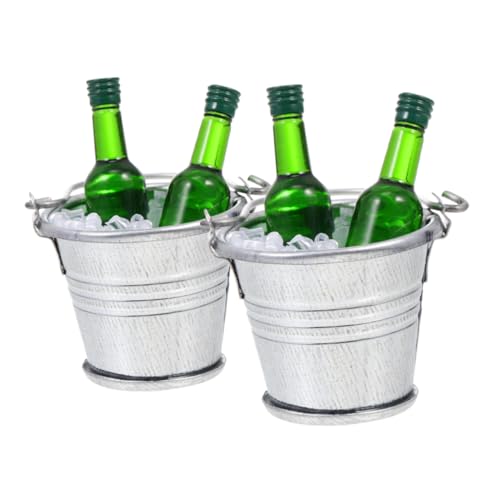 UPKOCH Miniatur Eiskübel Set mit Kleinen Bierflaschen und Eiswürfeln Bunte Eimer für Puppenhaus Bar Dekoration Detailreiche Bar Szene Accessoires für Kreative Gestaltung UPKOCH Miniatur Eiskübel Set mit Kleinen Bierflaschen und Eiswürfeln Bunte Eimer für Puppenhaus Bar Dekoration Detailreiche Bar Szene Accessoires für Kreative Gestaltung von UPKOCH