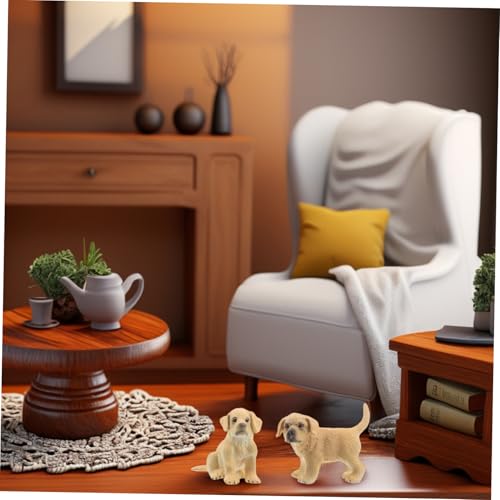 UPKOCH Miniatur Hundehütte Set mit Realistischen Welpen Figuren und Vielseitigen Zubehör für Puppenhaus Terrarium und Dekoration Niedliche Haustier Miniaturen als für Hundeliebhaber UPKOCH Miniatur Hundehütte Set mit Realistischen Welpen Figuren und Vielseitigen Zubehör für Puppenhaus Terrarium und Dekoration Niedliche Haustier Miniaturen als für Hundeliebhaber von UPKOCH