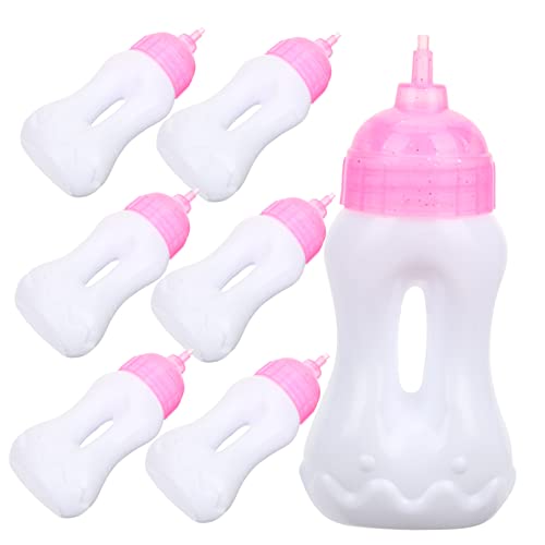UPKOCH 10pcs Puppe Flaschen Gefälschte Fütterung Flaschen Jungen Und Mädchen Spielzeug Flaschen Für Puppen Pretend Spielen von UPKOCH