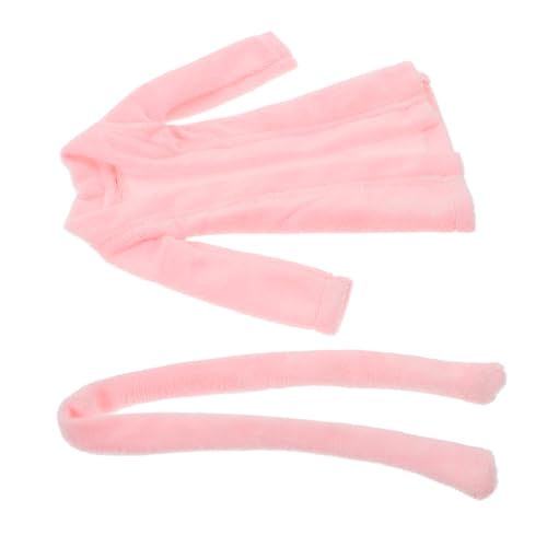 UPKOCH Puppenkleidung Mini-Bademantel Weicher Bademantel Für Miniaturpuppen – Perfekt Für Fantasievolles Spielen Baby-Accessoires Für Puppen von UPKOCH