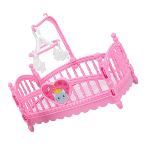 UPKOCH Charmantes Baby-puppenmöbel-Set Miniatur-puppenhausbett Und Bettzeug Detaildesign UPKOCH Charmantes Baby-puppenmöbel-Set Miniatur-puppenhausbett Und Bettzeug Detaildesign von UPKOCH