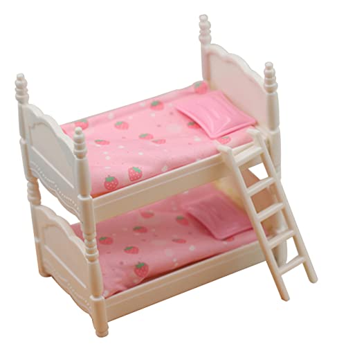 UPKOCH Miniatur Puppenhaus Etagenbett Bunte Möbel Dekoration für Puppenhaus Schlafzimmer Hochwertige Miniaturen für Kreatives und Dekorationsideen UPKOCH Miniatur Puppenhaus Etagenbett Bunte Möbel Dekoration für Puppenhaus Schlafzimmer Hochwertige Miniaturen für Kreatives und Dekorationsideen von UPKOCH