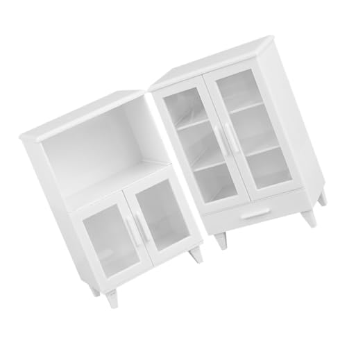 UPKOCH Miniatur Puppenhaus Miniatur Möbel Schrank 2pcs Bücherregal Lagerung Für Puppenhaus Box UPKOCH Miniatur Puppenhaus Miniatur Möbel Schrank 2pcs Bücherregal Lagerung Für Puppenhaus Box von UPKOCH