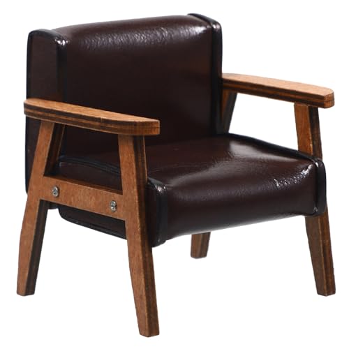 UPKOCH Miniatur Sofa Stuhl Vintage Mikromöbel Für Puppenhaus Realistisches Design Für Wohnzimmer Dekoration Adorable Mini Möbel Für Spiel Und Landschaftsgestaltung von UPKOCH