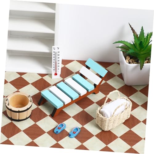 UPKOCH Miniatur Strandmöbel aus Holz Mikro Stranddeko mit Mini Liegestühlen Körben und Accessoires für Puppenhaus Langlebige Kleine Sommer Dekoration für Tischgestaltung UPKOCH Miniatur Strandmöbel aus Holz Mikro Stranddeko mit Mini Liegestühlen Körben und Accessoires für Puppenhaus Langlebige Kleine Sommer Dekoration für Tischgestaltung von UPKOCH