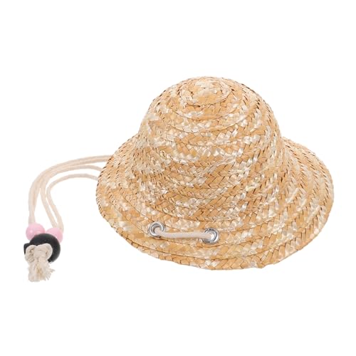 UPKOCH Miniatur Strohhut für Puppen Modischer Handgefertigter Großer Geflochtener Dekohut für Miniaturfiguren und Puppenoutfits für Kreative Bastelprojekte und Spielzeugaccessoires UPKOCH Miniatur Strohhut für Puppen Modischer Handgefertigter Großer Geflochtener Dekohut für Miniaturfiguren und Puppenoutfits für Kreative Bastelprojekte und Spielzeugaccessoires von UPKOCH