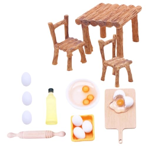 UPKOCH Miniatur-Szene-zubehör Miniatur-möbel Puppenhaus Bäckerei Modell Realistische Mini-Stuhl UPKOCH Miniatur-Szene-zubehör Miniatur-möbel Puppenhaus Bäckerei Modell Realistische Mini-Stuhl von UPKOCH