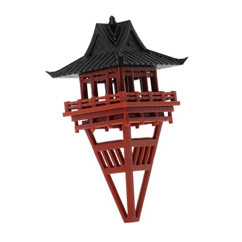 UPKOCH Miniatur-pagode-Statue, Asiatische Pavillon-Figur, Antikes Architekturmodell, Feengarten-Figur, Zen-Garten-zubehör UPKOCH Miniatur-pagode-Statue, Asiatische Pavillon-Figur, Antikes Architekturmodell, Feengarten-Figur, Zen-Garten-zubehör von UPKOCH