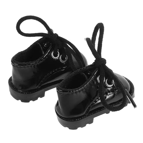 UPKOCH Miniature Puppenschuhe aus Kunstleder für Baumwollpuppen Glänzende Mini Flats Miniatur Doll Shoes Geeignet als Puppenhaus Zubehör und Mini Szene Dekoration UPKOCH Miniature Puppenschuhe aus Kunstleder für Baumwollpuppen Glänzende Mini Flats Miniatur Doll Shoes Geeignet als Puppenhaus Zubehör und Mini Szene Dekoration von UPKOCH