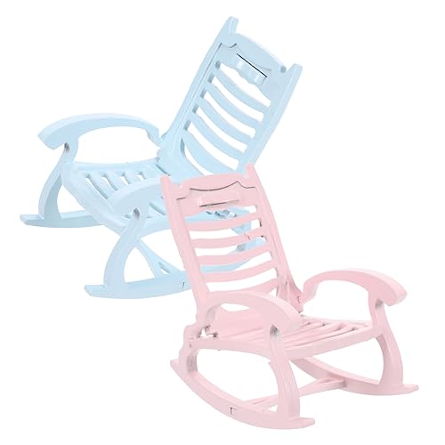 UPKOCH Bezauberndes Mini-schaukelstuhl-Set Für Das Puppenhaus Von Jungen Und Mädchen 2-teiliges Miniaturmöbel-Set Realistisches Design Für Die Küstendekoration UPKOCH Bezauberndes Mini-schaukelstuhl-Set Für Das Puppenhaus Von Jungen Und Mädchen 2-teiliges Miniaturmöbel-Set Realistisches Design Für Die Küstendekoration von UPKOCH