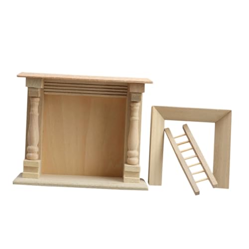 UPKOCH Miniaturkamin puppenhaus Einrichtung puppenhaus Kamin Puppenhaus-Kaminwand Miniatur-Puppenstubenmöbel Mädchen Kaminzubehör für Puppenstuben Puppenhaus-Campingzubehör hölzern Khaki UPKOCH Miniaturkamin puppenhaus Einrichtung puppenhaus Kamin Puppenhaus-Kaminwand Miniatur-Puppenstubenmöbel Mädchen Kaminzubehör für Puppenstuben Puppenhaus-Campingzubehör hölzern Khaki von UPKOCH