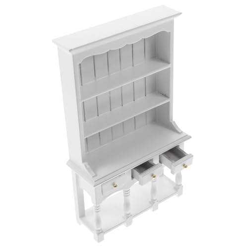 UPKOCH Modell Display Schrank Weiß für Puppenhaus Zubehör Kinderzimmer Dekoration UPKOCH Modell Display Schrank Weiß für Puppenhaus Zubehör Kinderzimmer Dekoration von UPKOCH