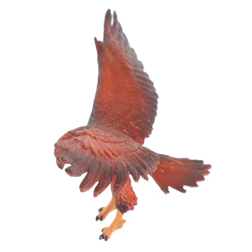 UPKOCH Simulation Eagle Modell Realistische Kunstfigur Dekoratives Spielzeug Für Wildtiere Leichtgewichtiger Adlermodell Zur Raumgestaltung Pädagogisches Lernspielzeug von UPKOCH