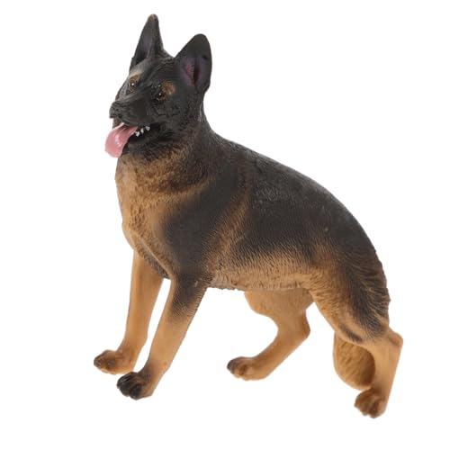 UPKOCH Modellhund Für Welpe Mini-hundefiguren Realistisches Tierspielzeug Tiere Plüschspielzeug Kleine Hundefiguren Realistische Hundefiguren Kleine Hundeverzierung Schäfer Plastik von UPKOCH