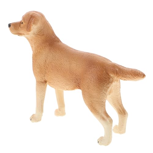 UPKOCH Retriever Statue Miniatur Hund Figurine Handbemalt Realistische Tier Spielzeug Für Lernspielzeug Aus Sicherem Material Für Und Kreative Beschäftigung von UPKOCH
